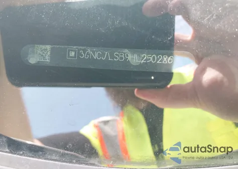 2017 Chevrolet Trax Lt из США, поврежденный, VIN 3GNCJLSB9HL250286